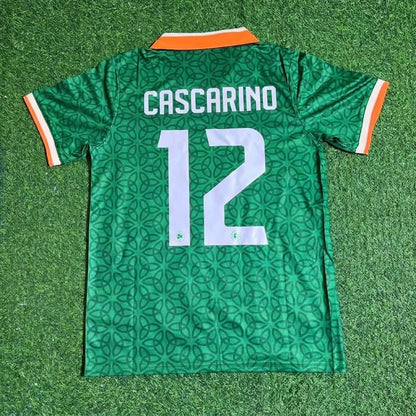 Ireland Tony Cascarino St.Patrick's Day Special Soccer Football Jersey