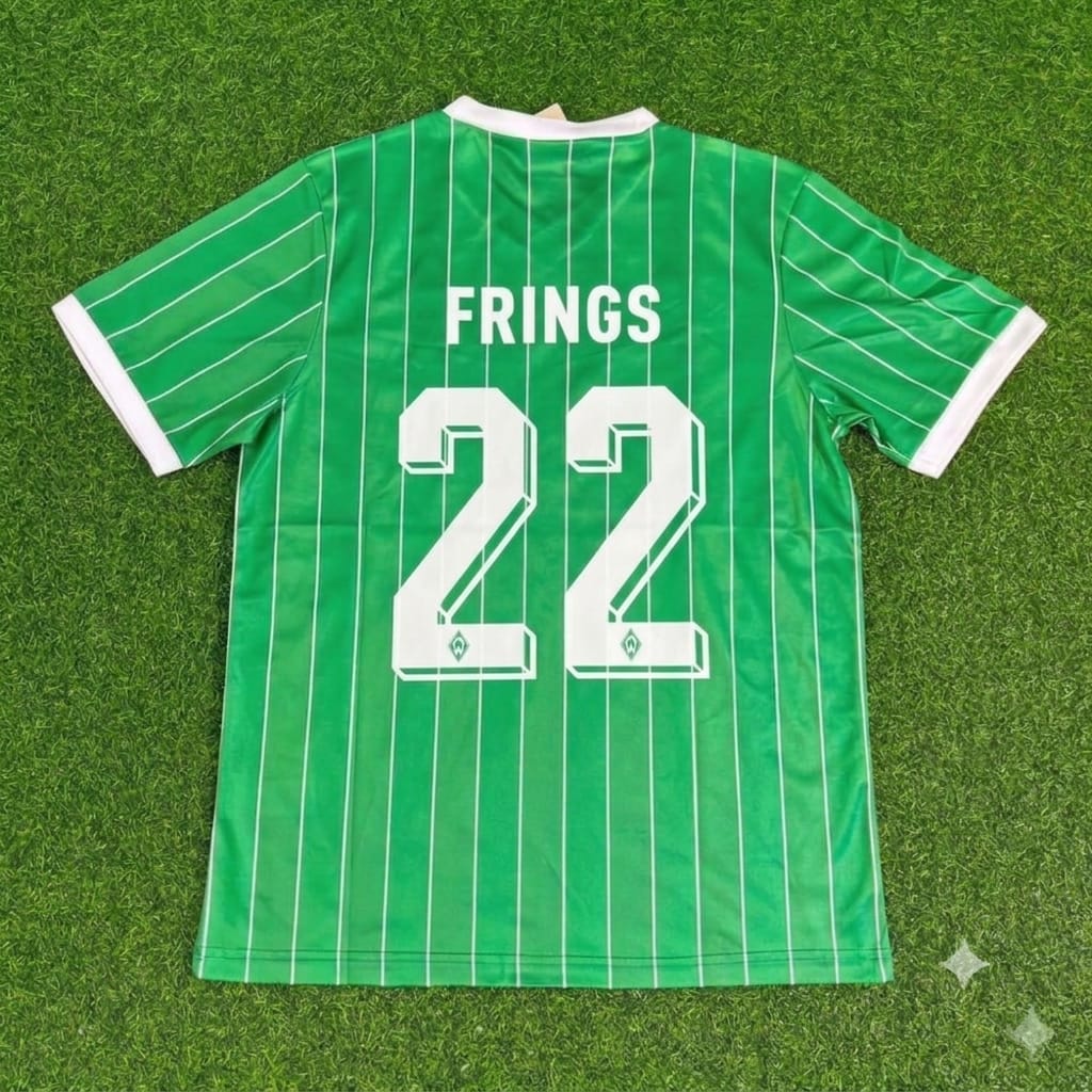 Torsten Frings Werder Bremen 1988-1989 Heim Retro Fußballtrikot Jersey