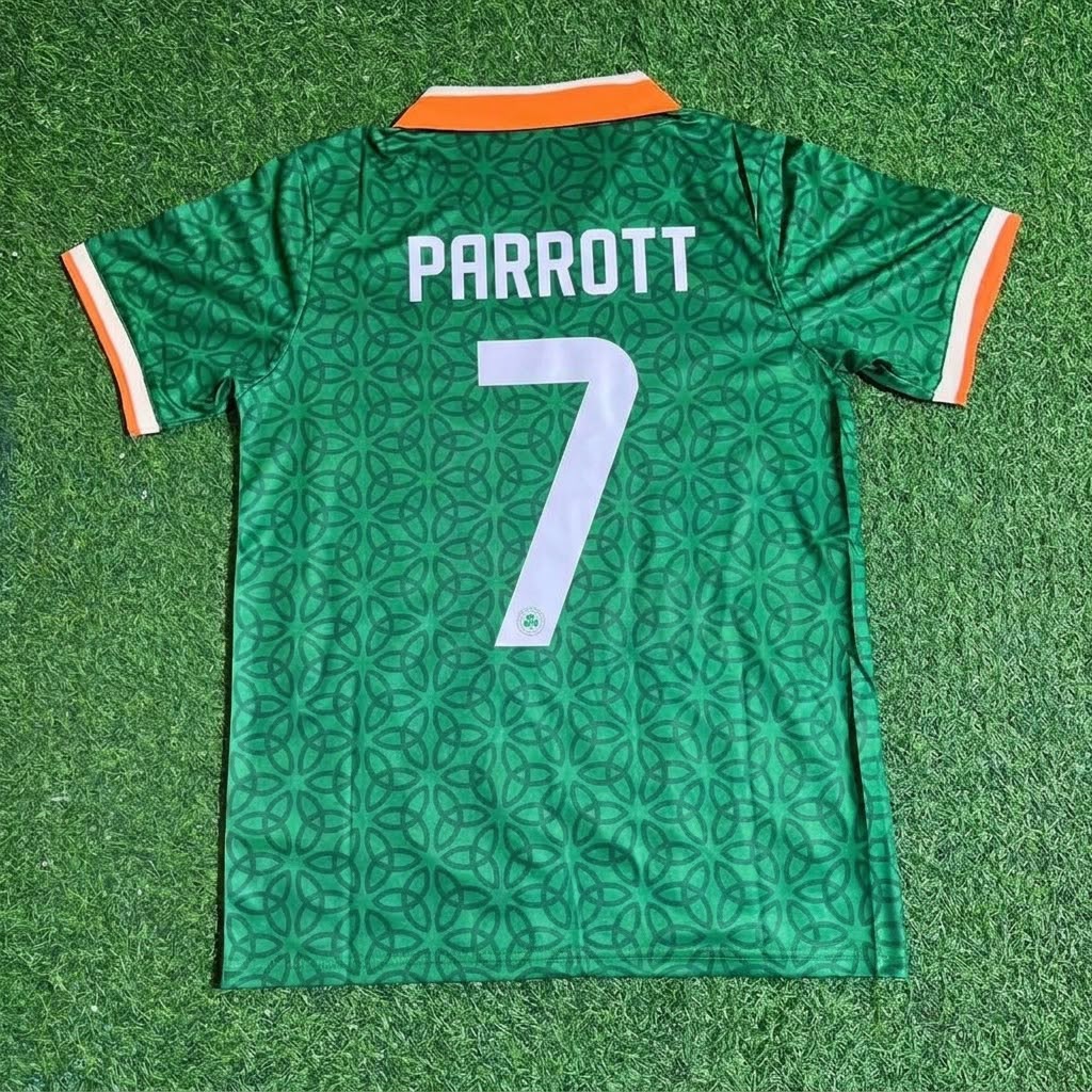 Ireland Troy Parrott St.Patrick's Day Special Soccer Football Jersey