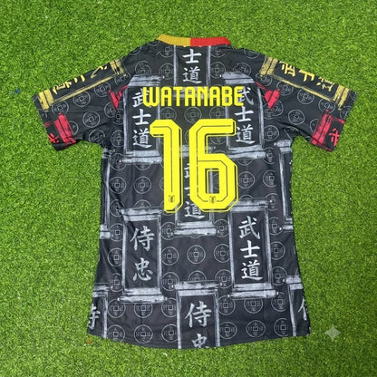 Tsuyoshi Watanabe Japan Commemorative Football Jersey Kit