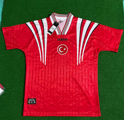 Tugay Kerimoglu Türkiye Turkey Red Nostalgic Retro Football Jersey Kit