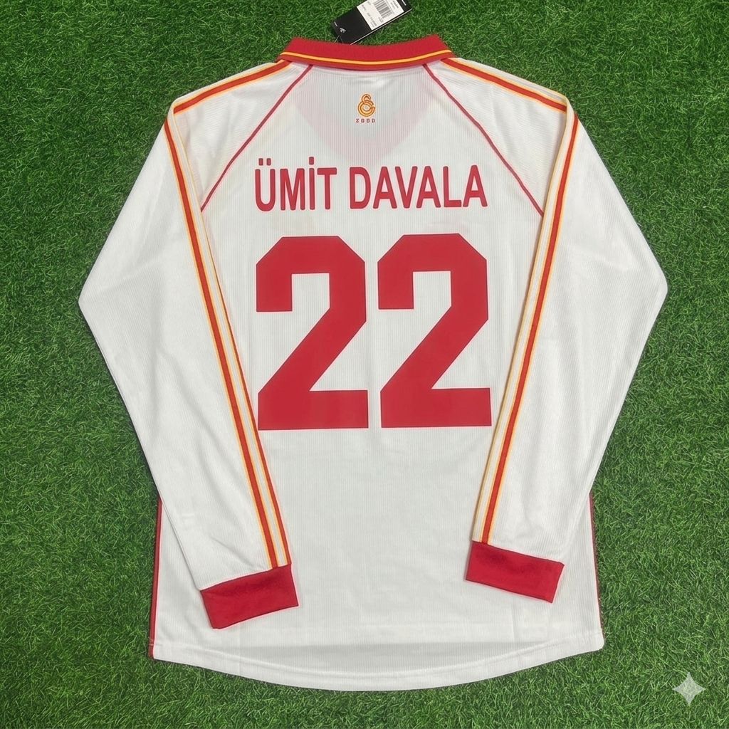 Umit Davala Galatasaray UEFA 2000 Final Retro Football Jersey Collection