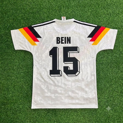 Germany World Cup 1990 Uwe Bein Retro Football Jersey Kit