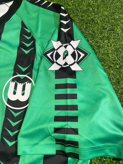 VfL Wolfsburg 1994/1995 Auswärtstrikot Retro Schwarz/Grün Jersey