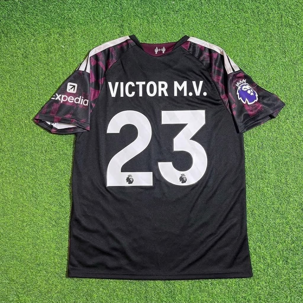 Liverpool 2026-2027 Victor Munoz #23 Third Football Jersey