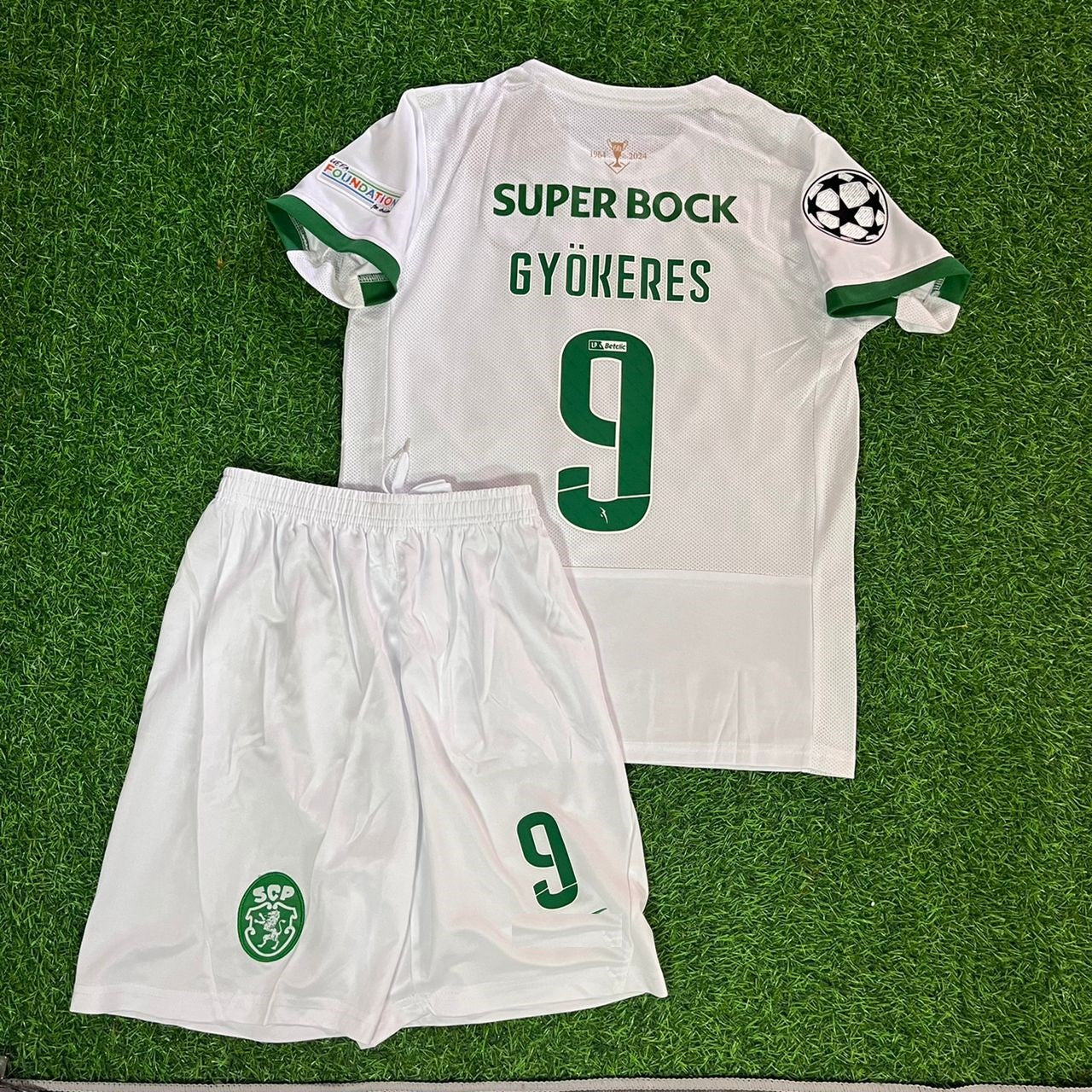Viktor Gyökeres Kids Size Sporting CP Lisbon Children Football Jersey