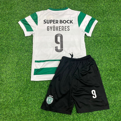 Viktor Gyökeres Kids Size Sporting CP Lisbon Home Children Football Jersey