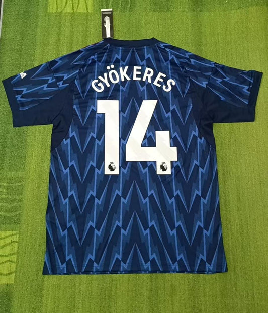 Viktor Gyökeres #14 Arsenal Away 2026 Football Jersey Kit Soccer