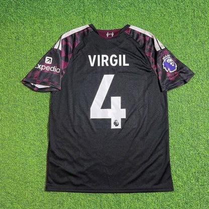 Liverpool 2026-2027 Virgil Van Dijk #4 Third Football Jersey