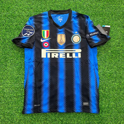 Giampaolo Pazzini - Inter 2010 2011 Football Jersey Soccer