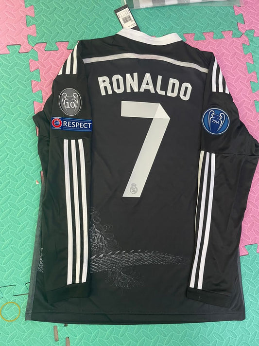 „Cristiano Ronaldo CR7 Manchester United Rotes Retro-Fußballtrikot“