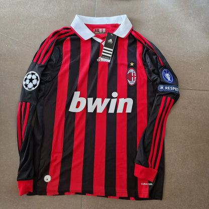 Ronaldinho AC Milan 2010-2011 Season Retro Football Jersey