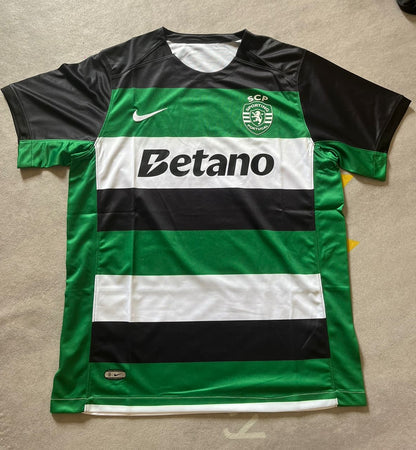 Viktor Gyökeres Sporting Lisbon Home Green Football Jersey