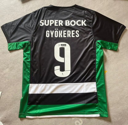 Viktor Gyökeres Sporting Lisbon Home Green Football Jersey