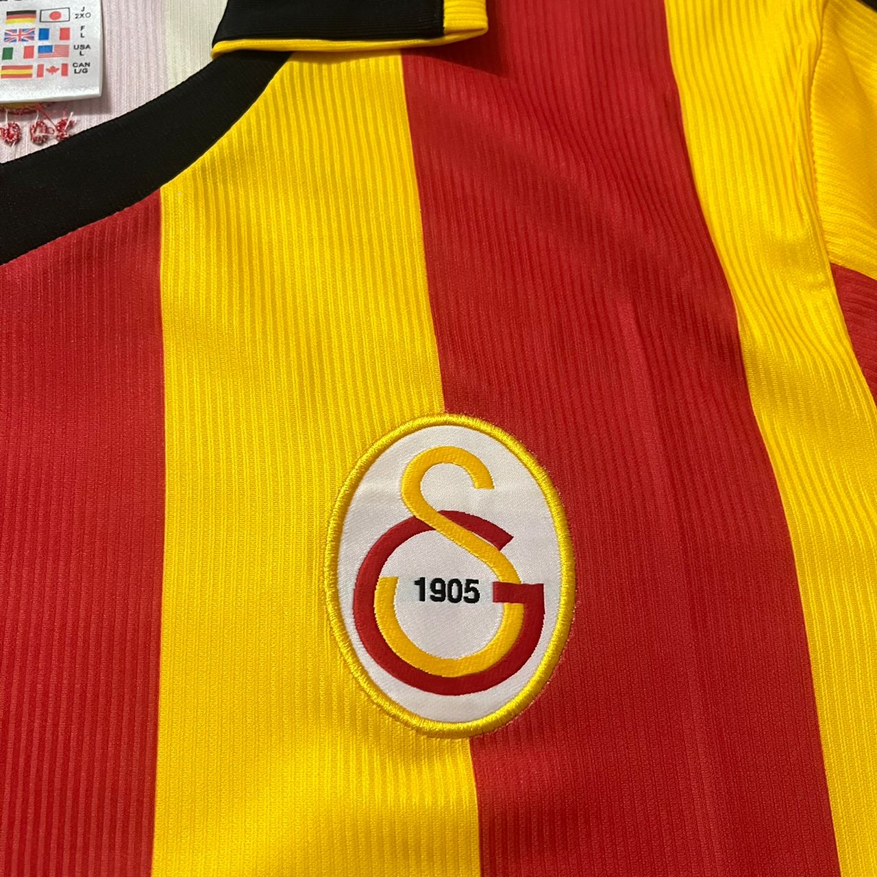 Viktor Osimhen Galatasaray UEFA 2000 Retro Nostalji Formasi Football Home Football Jersey