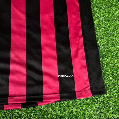 Ronaldinho Gaúcho 80 - AC Milan 2009 2010 Red Black Football Jersey Kit