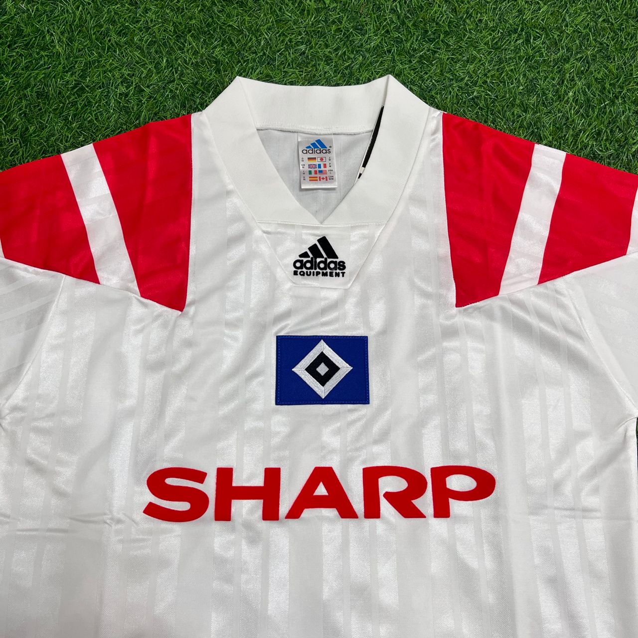 HSV 1992/93 Rotes Heimtrikot Fußball Hamburger SV Retro