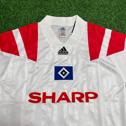 HSV 1992/93 Rotes Heimtrikot Fußball Hamburger SV Retro