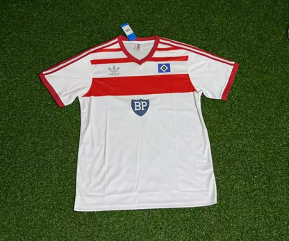 Hamburger SV Retro Heimtrikot 1983 Weiß Fußball