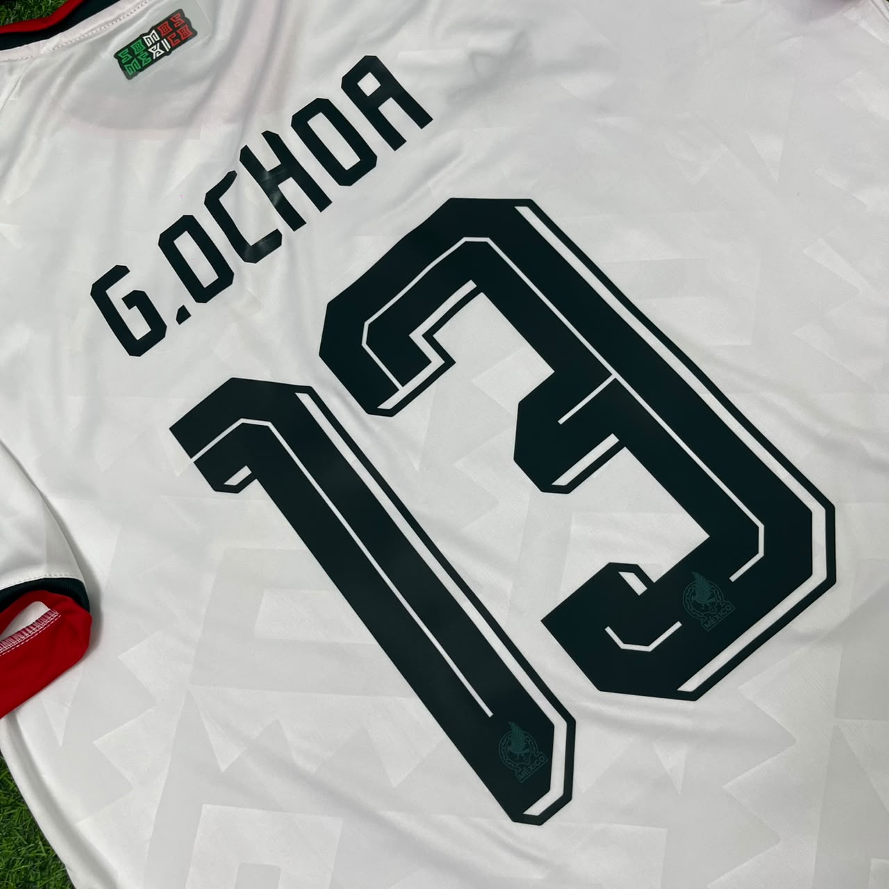 Mexico World Cup 2026 Guillermo Ochoa Home White Football Jersey