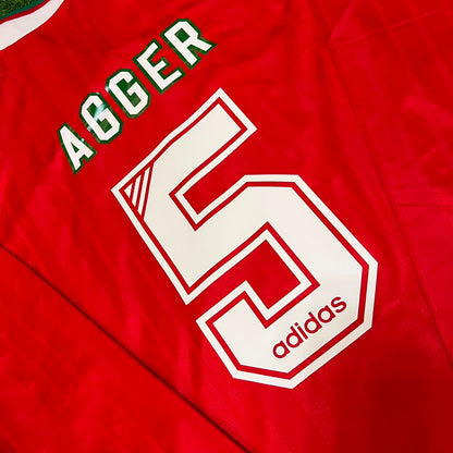 Daniel Agger Liverpool 1993/1995 Home Long Sleeve Retro Football Jersey Kit