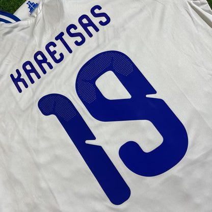 Konstantinos Karetsas Greece 2026 White Football Jersey Paradise Edition