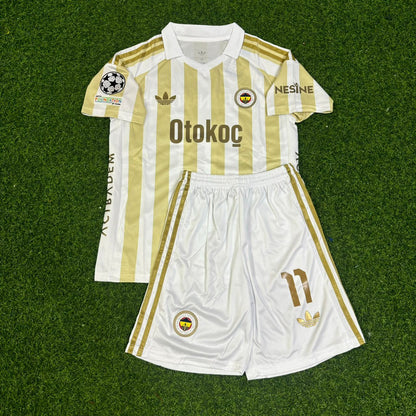 Mason Greenwood #11 Fenerbahçe 2026-2027 Away Champions League Patch Football Jersey