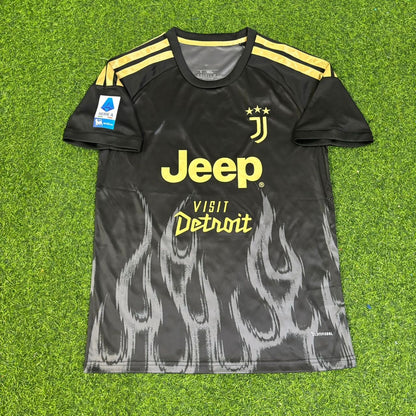Kenan Yıldız Juventus 2026-2027 Third Black Football Jersey