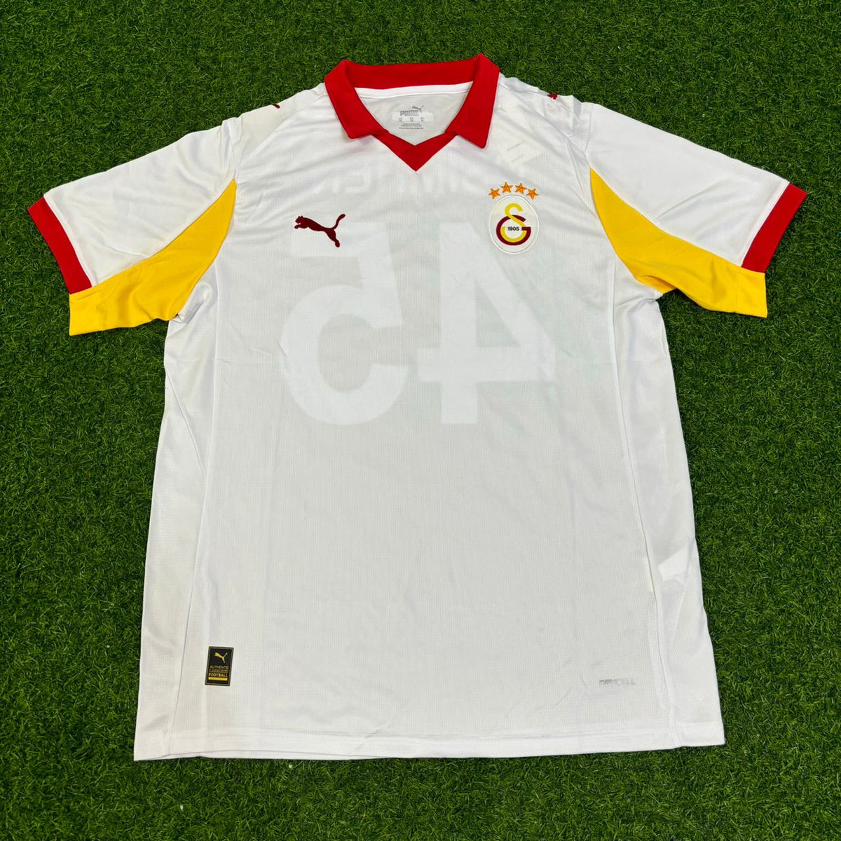 Victor Osimhen Galatasaray 2026-2027 Third White Football Jersey