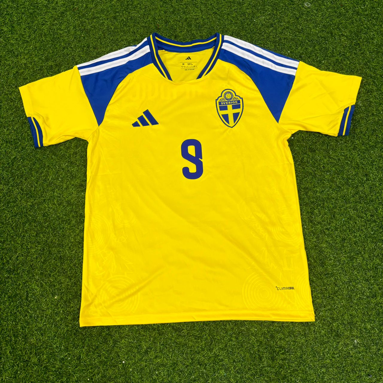 Zlatan Ibrahimovic Sweden Retro Football Jersey