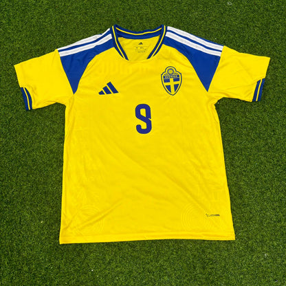 Zlatan Ibrahimovic Sweden Retro Football Jersey