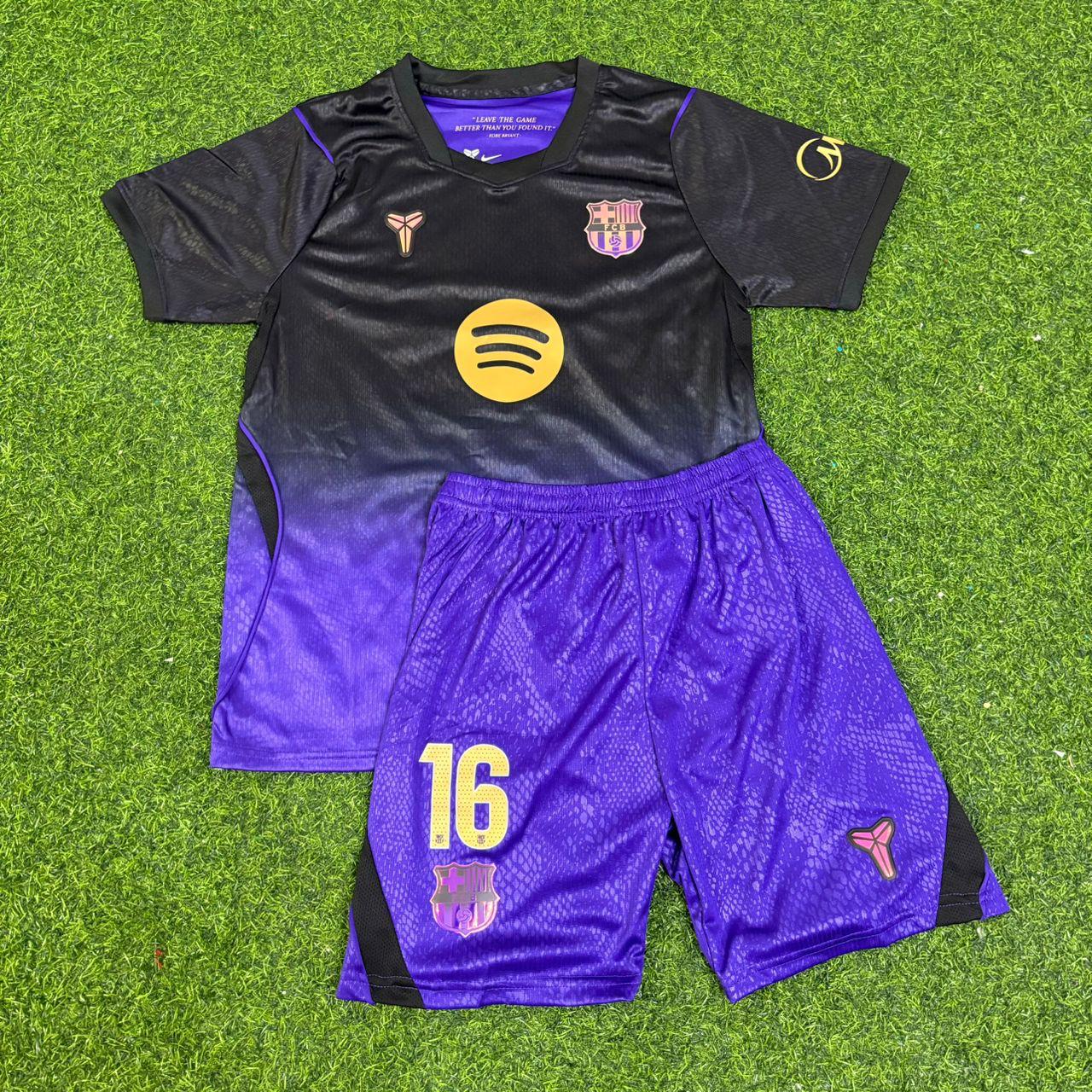 Rodri #16 Barcelona 2027 Away Kids Football Jersey