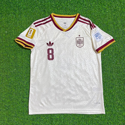 Fabian Ruiz Spain 2026 World Cup Away Kids Football Jersey