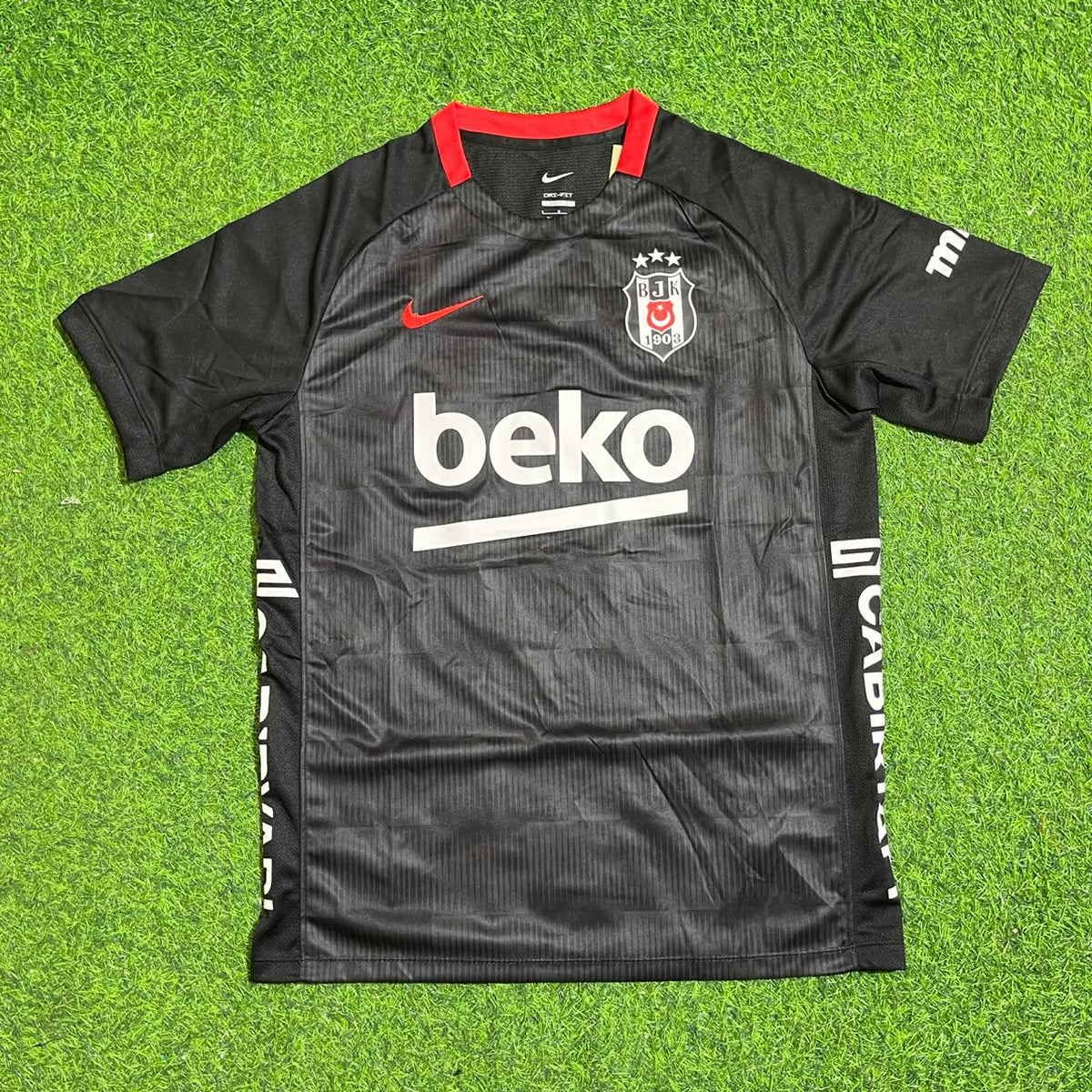 Dusan Vlahovic Besiktas 2027 Away Black Football Jersey