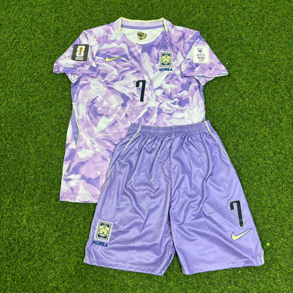 South Korea World Cup 2026 Heung-Min Son Away Kids Football Jersey