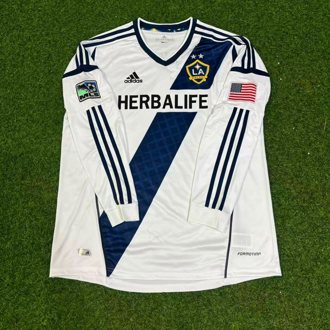 David Beckham 23 - LA Galaxy 2012 MLS Retro Football Jersey