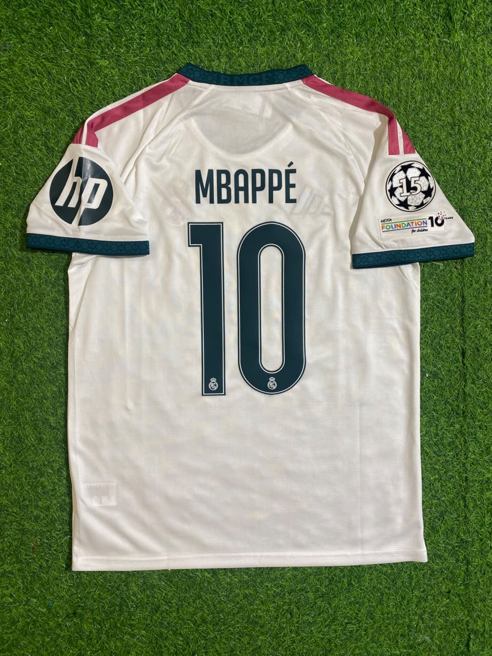Kylian Mbappe White Football Jersey