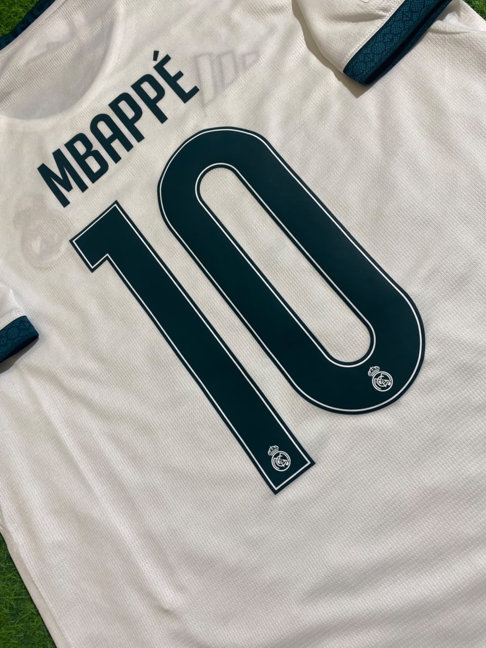 Kylian Mbappe White Football Jersey