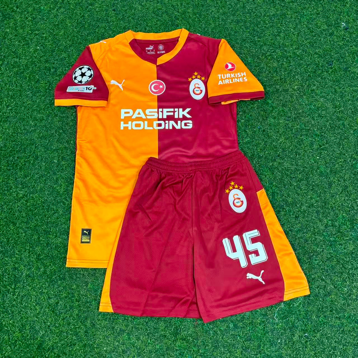 Galatasaray 2026-2027 Victor Osimhen Champions League Kids Football Jersey