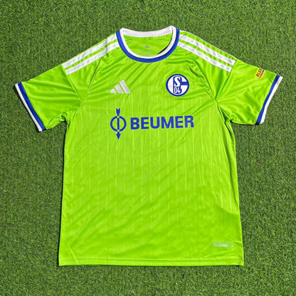 Schalke 04 2027 Adil Aouchiche #24 Home Football Jersey