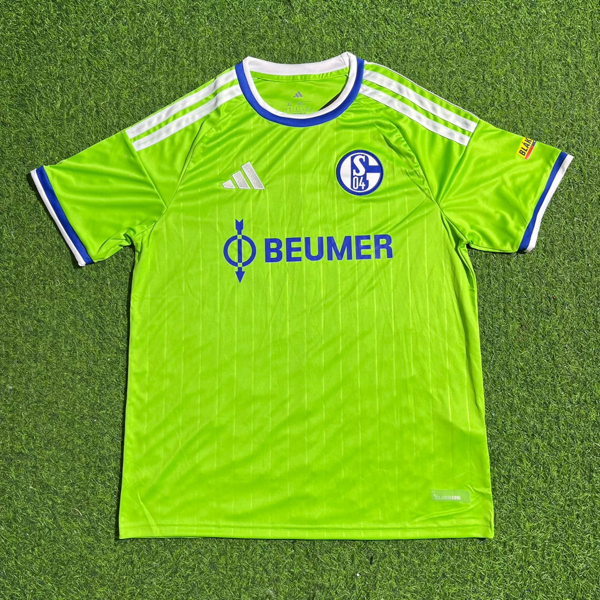 Schalke 04 2027 Adil Aouchiche #24 Home Football Jersey