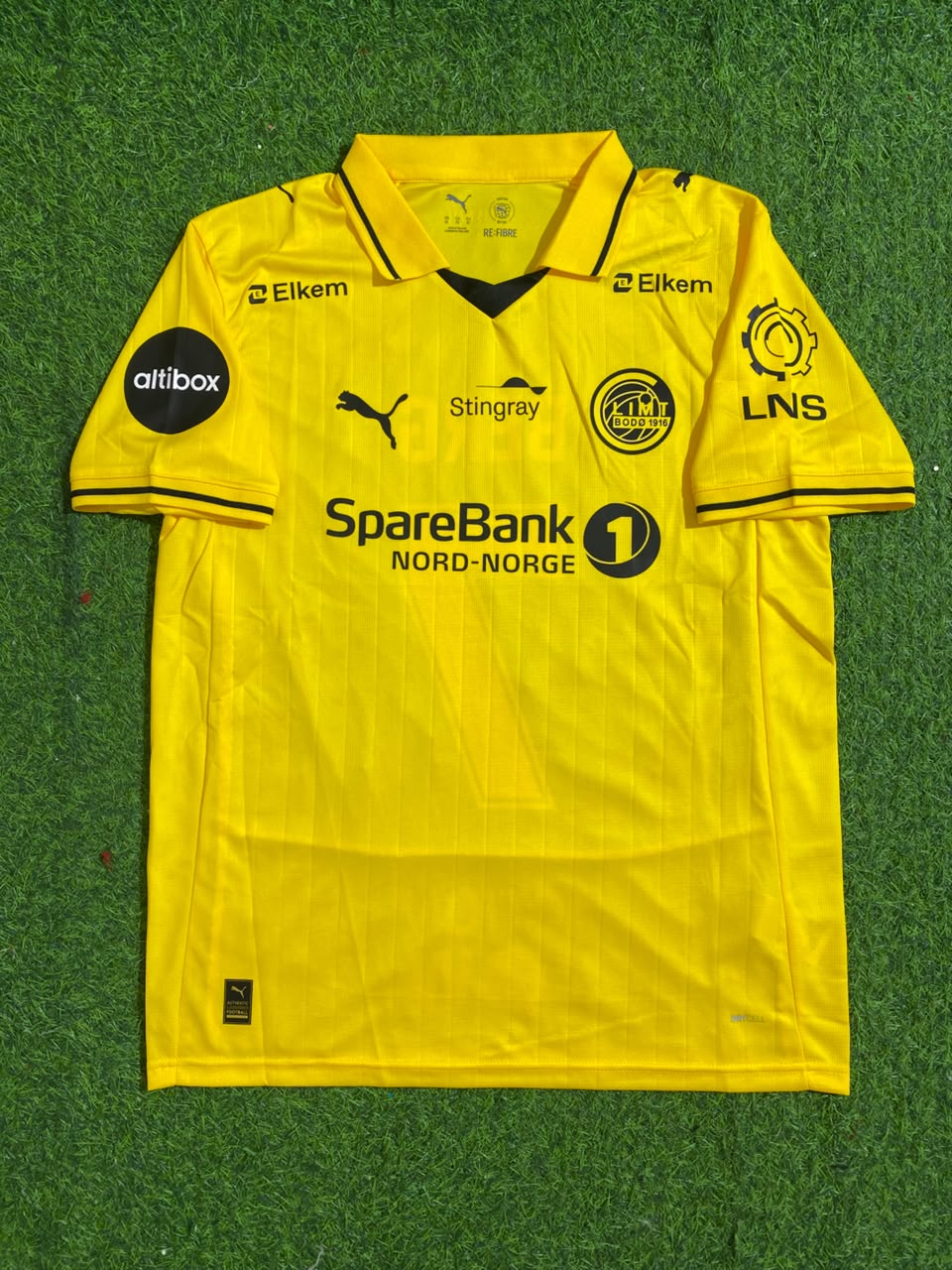 Patrick Berg #7 Bodø/Glimt 2026-2027 Yellow Football Jersey