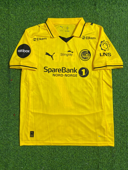 Patrick Berg #7 Bodø/Glimt 2026-2027 Yellow Football Jersey