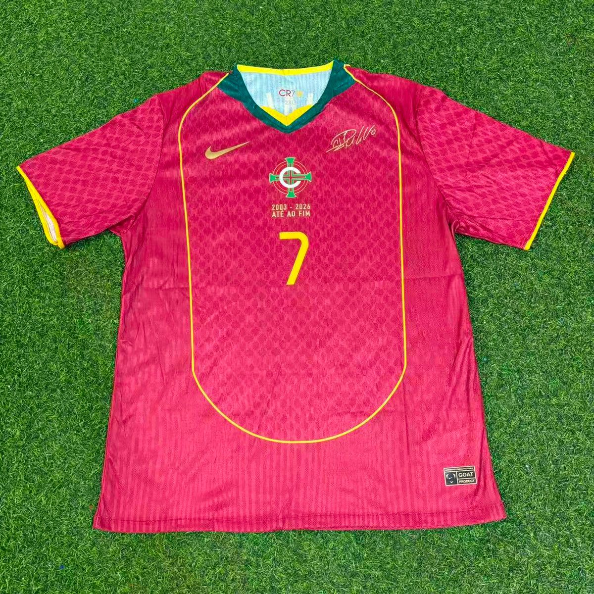 Portugal Cristiano Ronaldo Commemorative Special Edition Football Jersey
