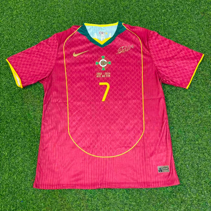 Portugal Cristiano Ronaldo Commemorative Special Edition Football Jersey