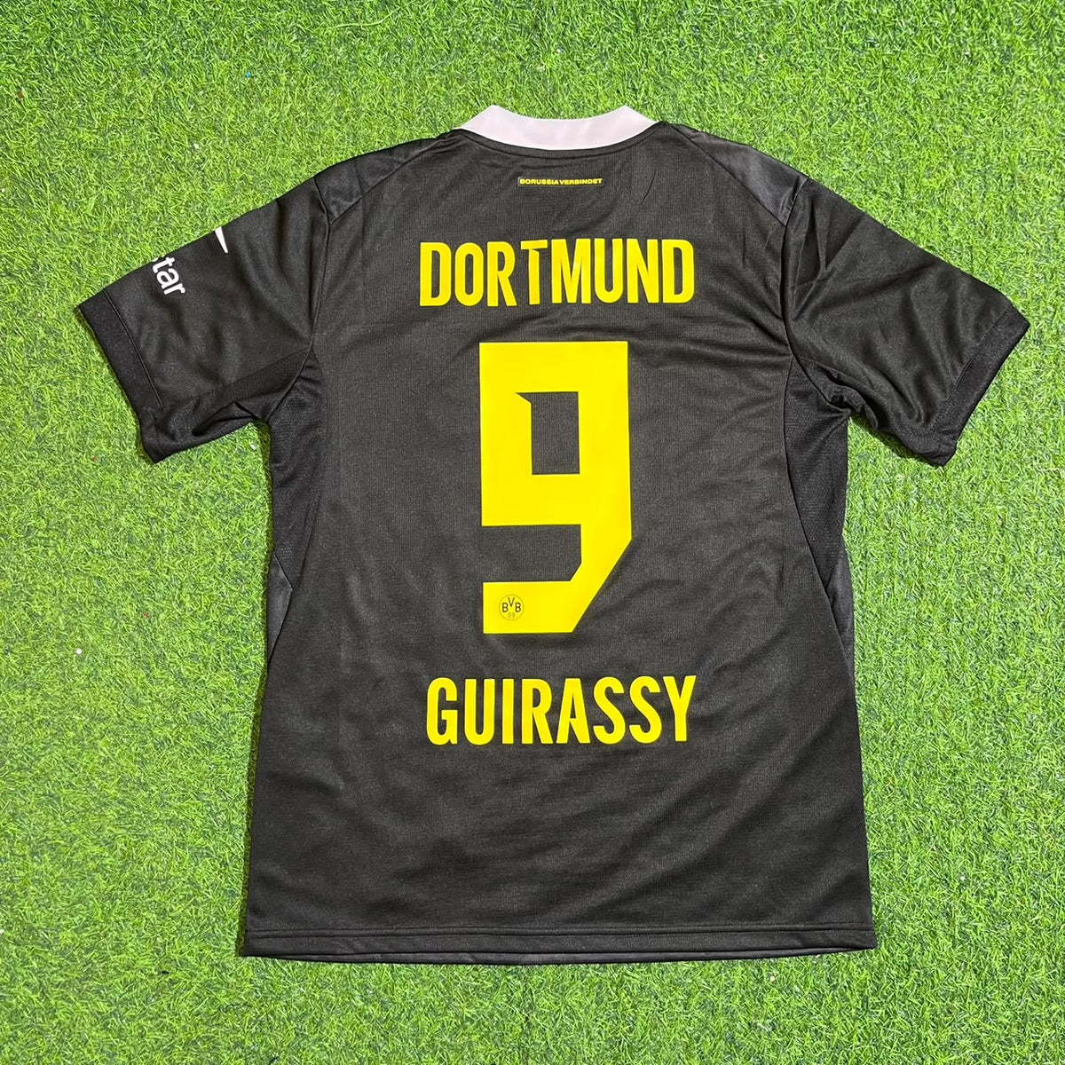 Serhou Guirassy Borussia Dortmund 2026-2027 New Season Away Black Football Jersey Trikot Maillot