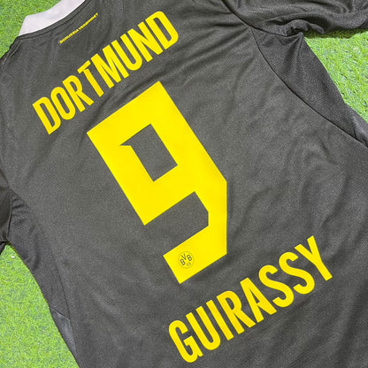 Serhou Guirassy Borussia Dortmund 2026-2027 New Season Away Black Football Jersey Trikot Maillot