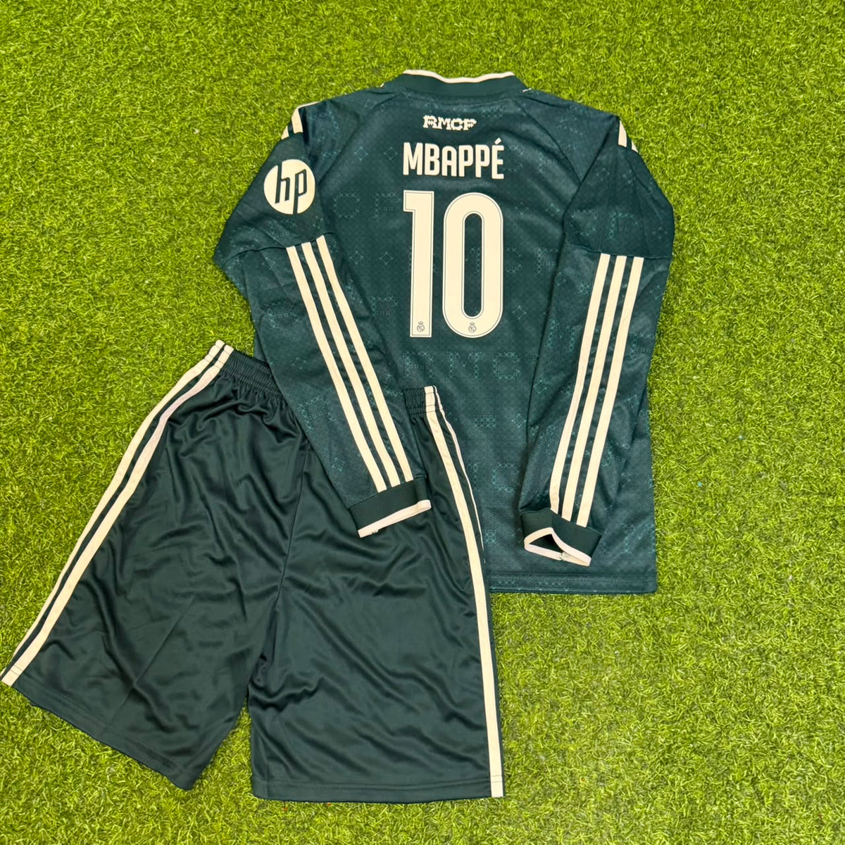 Kylian Mbappe Kids Long Sleeve Football Jersey