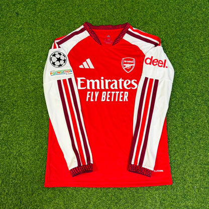 Bruno Guimaraes Arsenal Home Long Sleeve 2027 Soccer Football Jersey