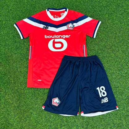 Ayase Ueda Losc Lille 2026-2027 New Season Home Kids Soccer Soccer Kit Football Jersey
